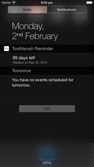 【免費健康App】Toothbrush Reminder - with Today Widget-APP點子