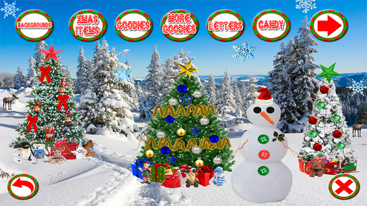 【免費遊戲App】Christmas Maker - Tree, Snowman, Stocking & Wreath Decorator Free-APP點子