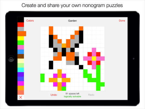 【免費遊戲App】Falcross - Picross/nonogram pixel logic puzzles-APP點子