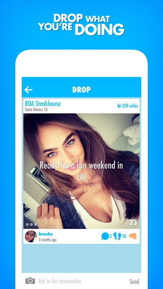 【免費社交App】Drop Messages — Leave Photos at Places-APP點子