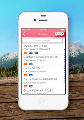 COOP Jednota predajne screenshot 4