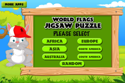 World Flags Jigsaw Puzzle screenshot 2