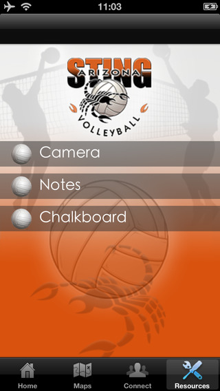 【免費運動App】Arizona Sting Volleyball-APP點子