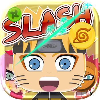 Ninja Shippuden Slice & Friends Slash  “ Fighting Of Clan Naruto Adventure Puzzle Edition “ LOGO-APP點子