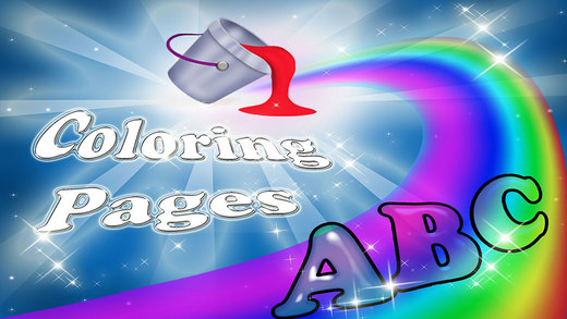 ABC Paint Alphabet Letters Magical Coloring Pages Game