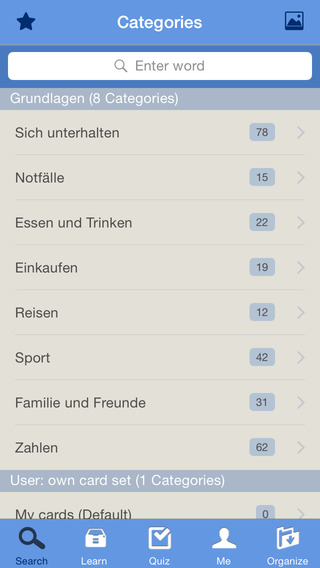 【免費教育App】Englisch (US) schnell und unterhaltsam lernen - Komplettlösung mit Sprachführer, Vokabeltrainer, Wörterbuch-Funktion und Quiz-APP點子