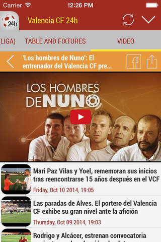 24h News for Valencia FC screenshot 2