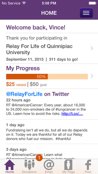 【免費生活App】Relay For Life-APP點子