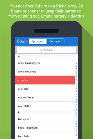 Chargies - the app for making simple connections. screenshot 2