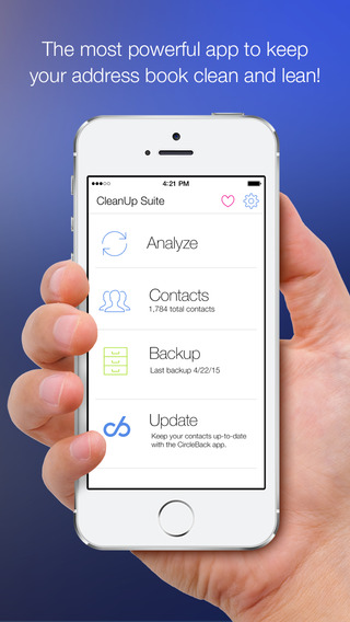Cleanup Duplicate Contacts – Quickly and easily clean duplicates from your address book