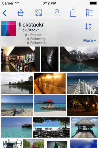 FlickStackr Explore for Flickr screenshot 2