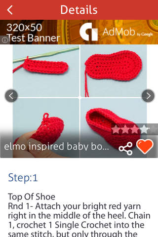 Crochet Designs screenshot 2