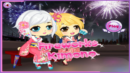 Fireworks Kimono