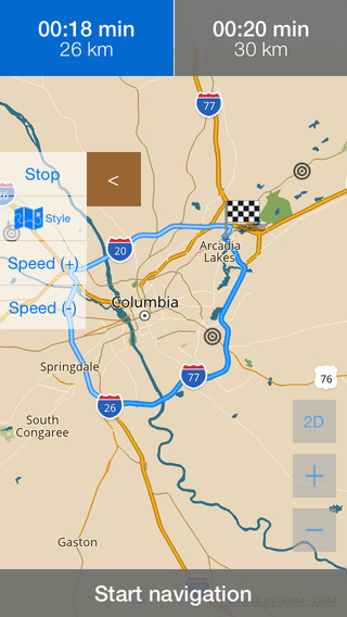 【免費交通運輸App】South Carolina Offline Map with Real Time Traffic Cameras-APP點子