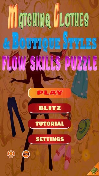 Matching Clothes Boutique Styles Flow Skills Puzzle