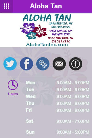 Aloha Tan Inc screenshot 2