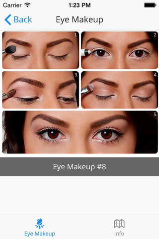 Eye Makeup Tutorial - Eyebrow Design Ideas screenshot 3