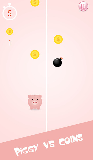 Piggy vs Coins - Free Pig Games