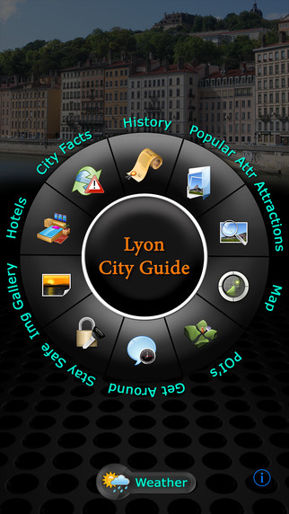 Lyon Offline Map Travel Guide