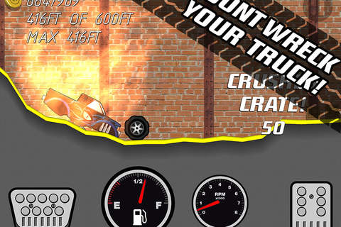 Monster Truck Racing: Up Hill Mountain Climbing - 4x4 Off-Road Driving Riot - Climb and Crush Traffic screenshot 2
