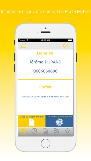 【免費工具App】Mon compte Poste Mobile édition : Suivi conso Premium-APP點子