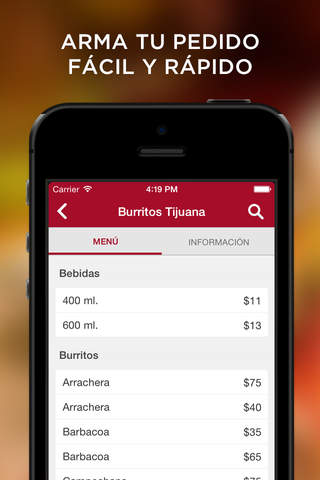 Burritos Tijuana screenshot 3