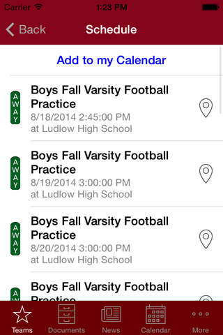 Ludlow High School 2014 screenshot 3