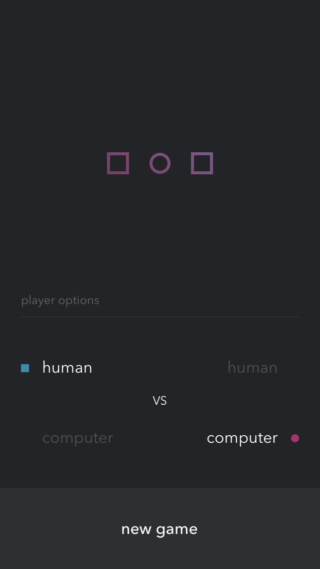 BlockCircleBlock — a tic tac toe game