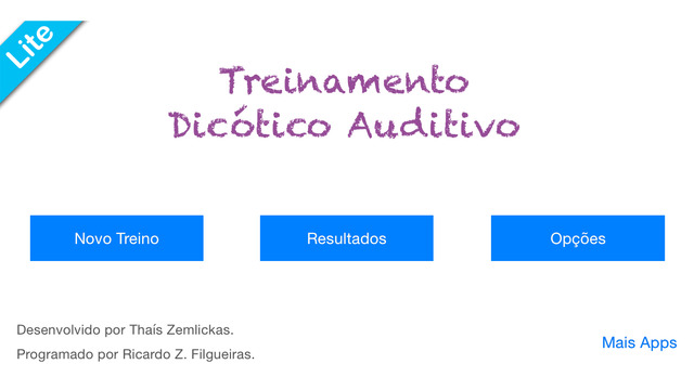 免費下載教育APP|Treinamento Dicótico Auditivo Lite app開箱文|APP開箱王