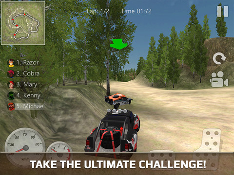 【免費遊戲App】Monster Wheels 3D - 4x4 Offroad Rally-APP點子