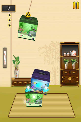 Aquarium Tank Tower - Fish Bowl Stacker Mania screenshot 2