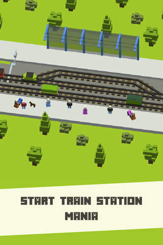 Train Station Mania - Save the express trains from collision screenshot 3