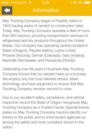 May Trucking Company screenshot 2