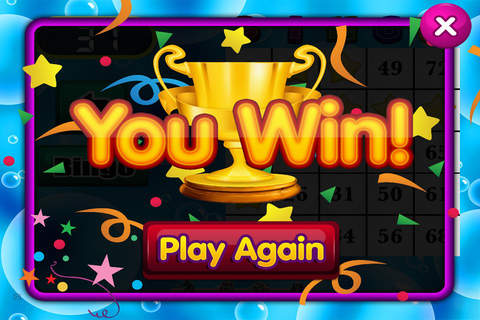 Bubbles Bingo Free Pop & Win Inside Casino Game screenshot 3