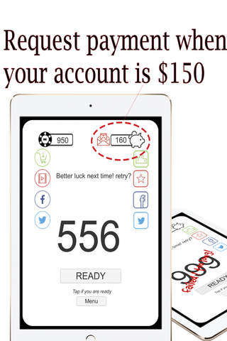 Can You Tap 555 ! Receiving Real $5 if You Can screenshot 3