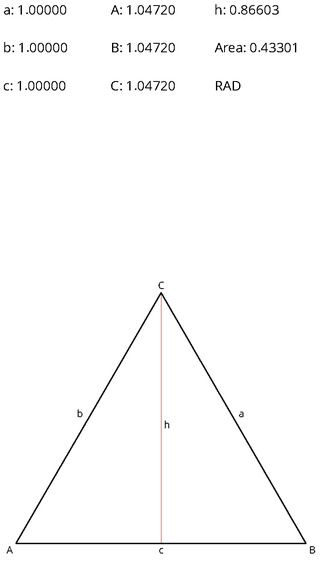 Trigonometry: Triangle Solver