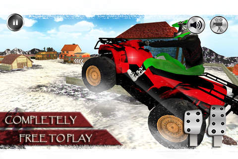 DRIVE ICE FROZEN FARMER ACE ATV PRO screenshot 4