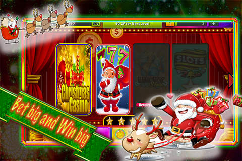 777 Casino Slots-Happy-Merry christmas day screenshot 3