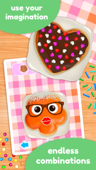 【免費遊戲App】Donut Maker Deluxe - Dessert Cooking Games for Kids-APP點子