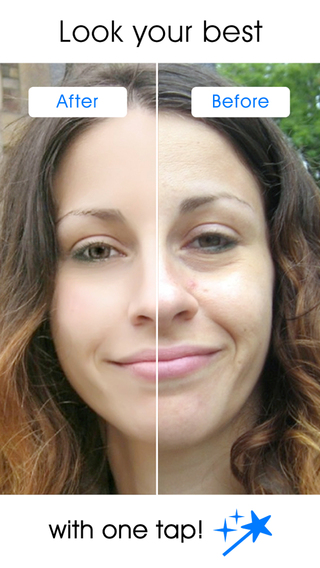 Pixtr - auto makeover face retouch and makeup app