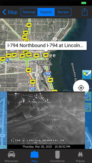 【免費旅遊App】I-90 Road Conditions and Traffic Cameras + Street View + Places Around/NOAA/Travel All-In-1 Pro-APP點子