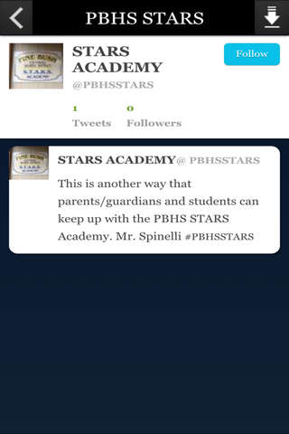 PBHS STARS screenshot 2
