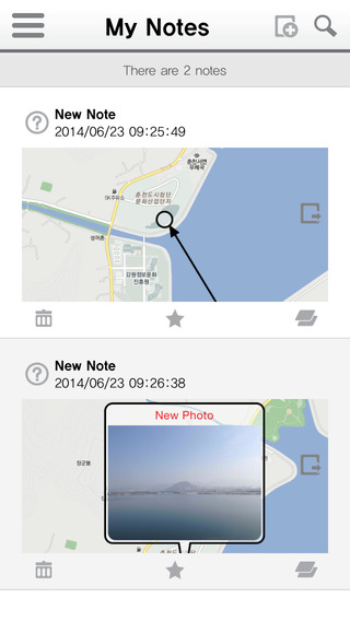 【免費社交App】Geo Note Lite - offline map-APP點子