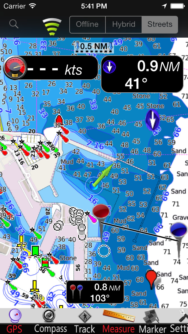 Valencia GPS Nautical charts