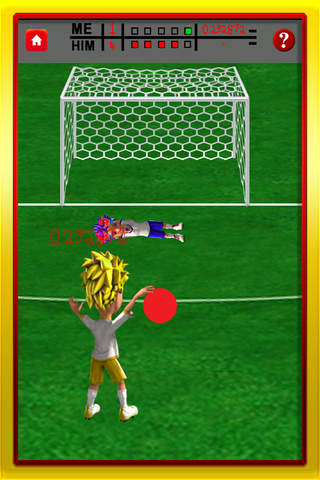 2015 Fast Reflex Soccer : Penalty Kick Shoot-Out Reaction Time FREE screenshot 3