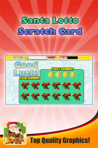 Play Santa's Lotto Scratch Cards Mega Las Vegas screenshot 2