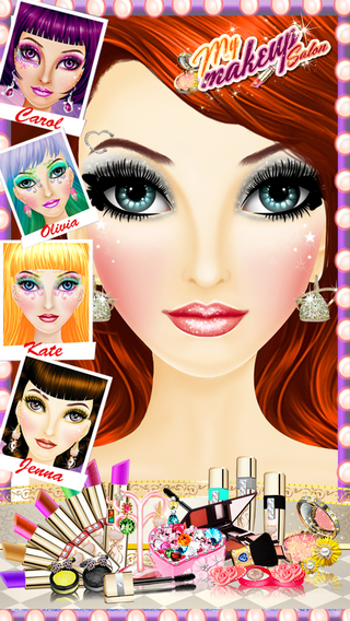 【免費遊戲App】My Makeup Salon - Girls Fashion Game of Face & Eyes Makeover-APP點子