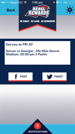 【免費運動App】Ole Miss Rebel Rewards-APP點子