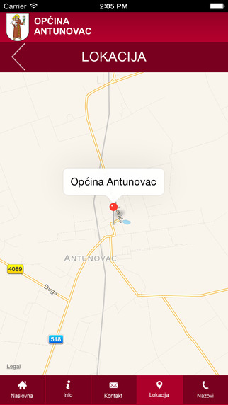 【免費旅遊App】Opcina Antunovac-APP點子