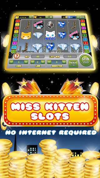 Miss Kitten Slot Machine - Kitty Casino Free-Online-Slots Game